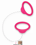 Curly Short Pink Mudwire