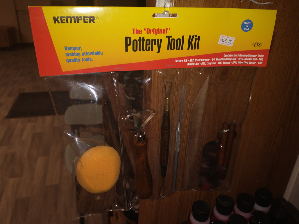 Original Kemper Pottery Tool Kit (8 piece)