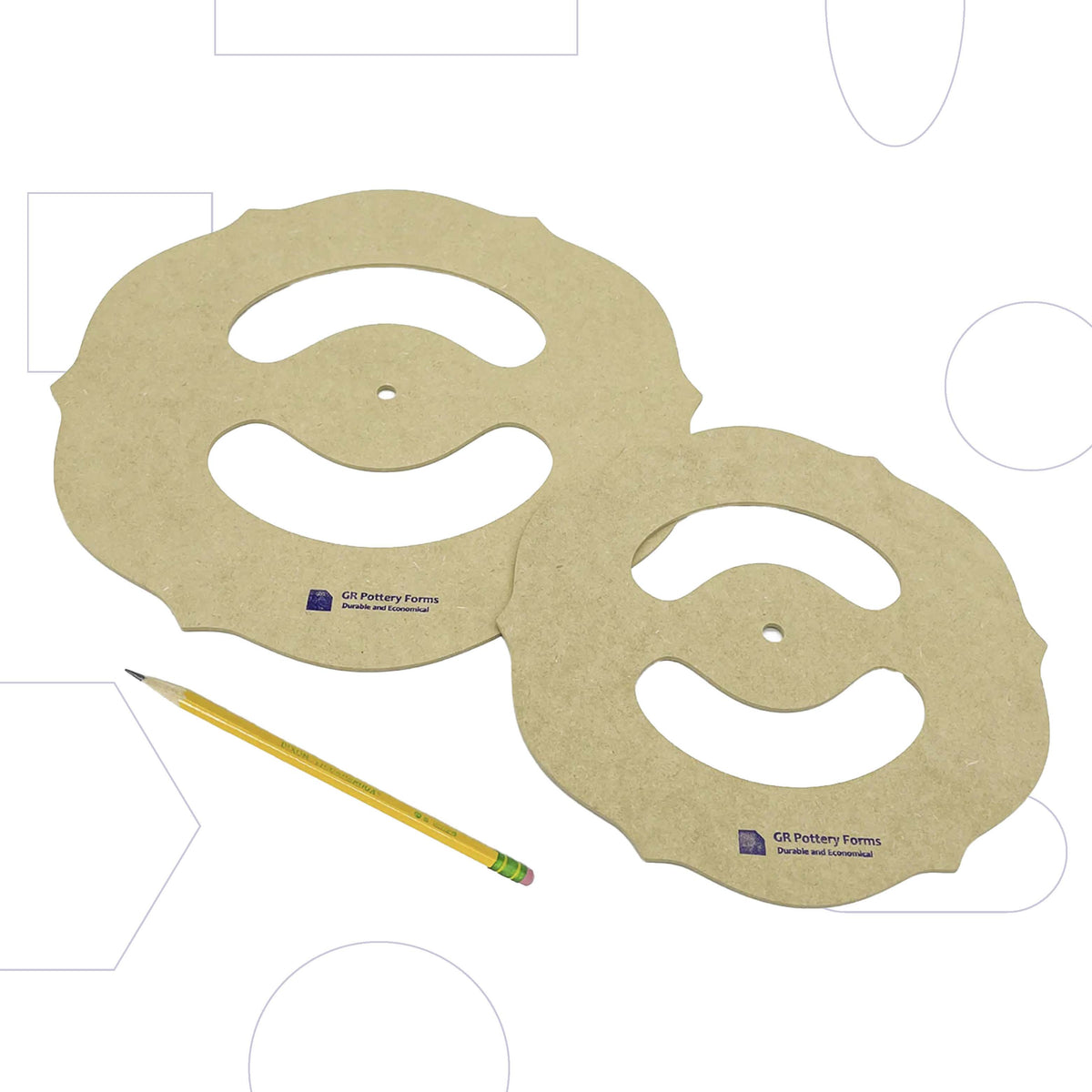 Rim Template T2 - Iris (2 pack)