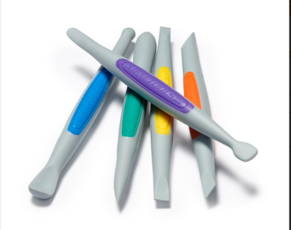 Clay Finishing Tools: Flex-Firm Silicone Set (5pcs)