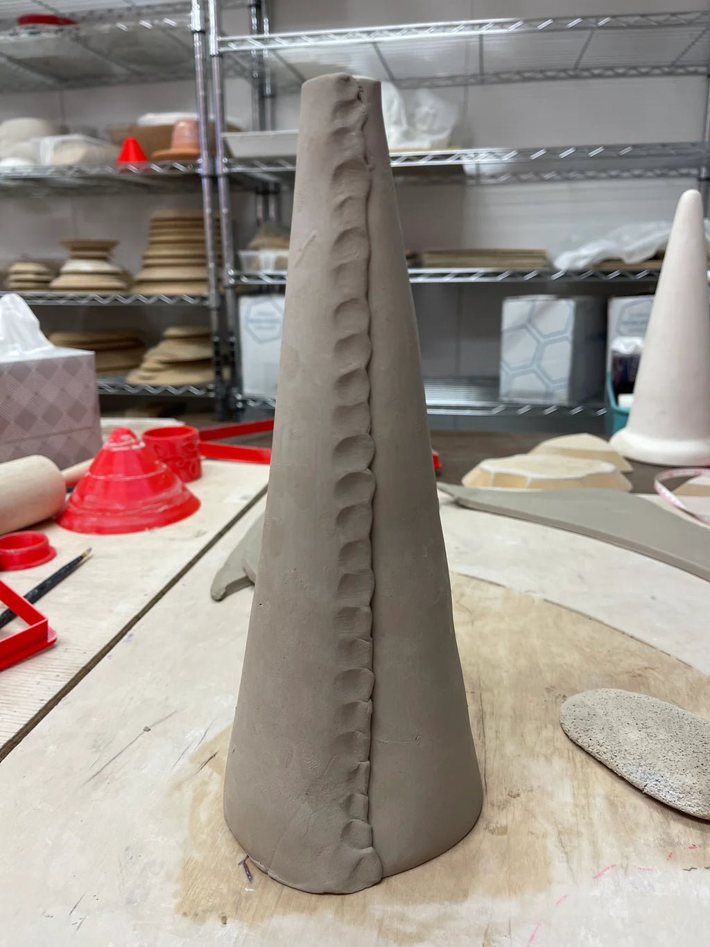 Short Cone Template, Clay Cutter (set 3)