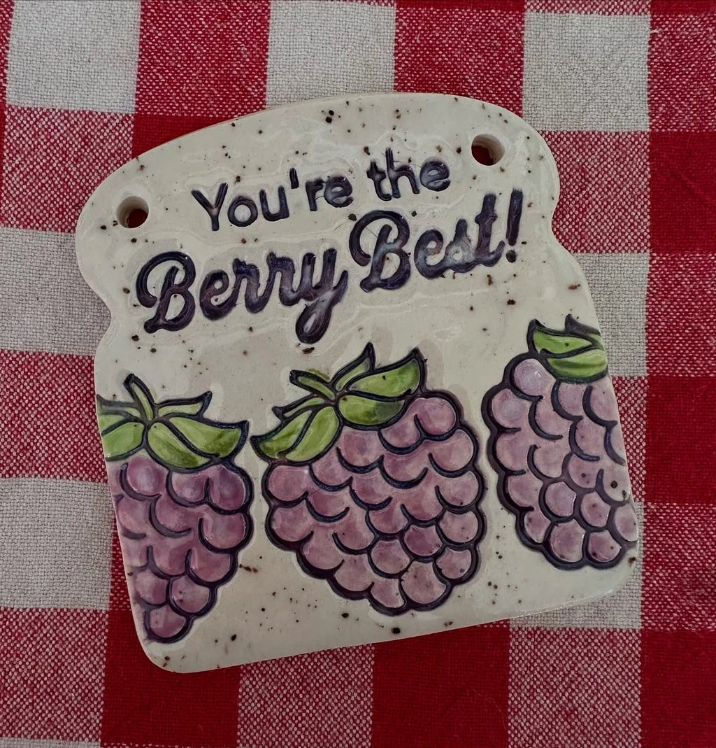 "You're the Berry Best!" Word Stamp