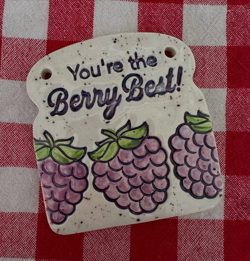 "You're the Berry Best!" Word Stamp