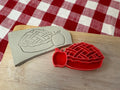 Thanksgiving Stamp Series - Apple Pie stamp