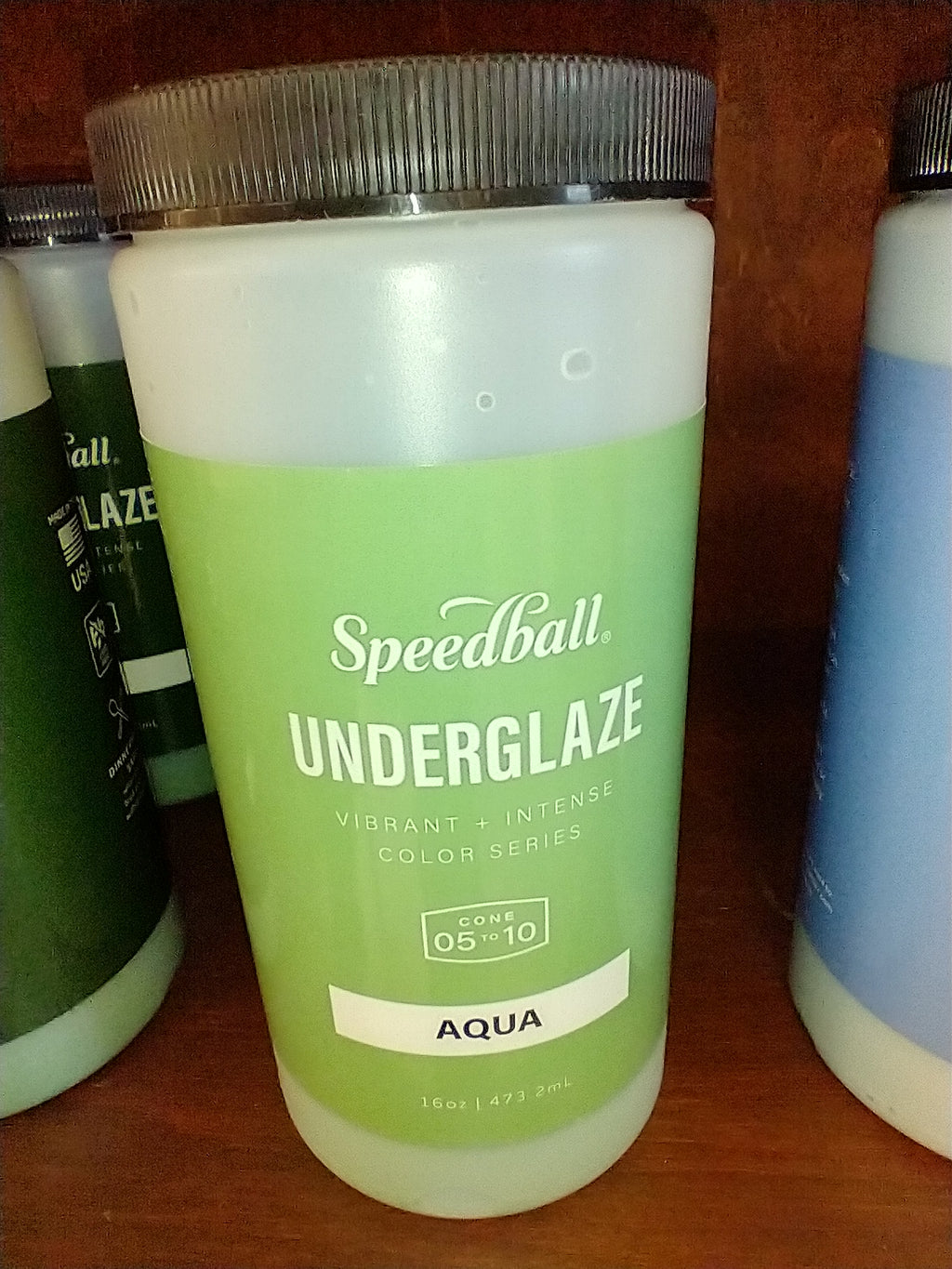Aqua underglaze