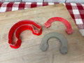 Handle Stamp and Clay Cutter - 3" center to center
