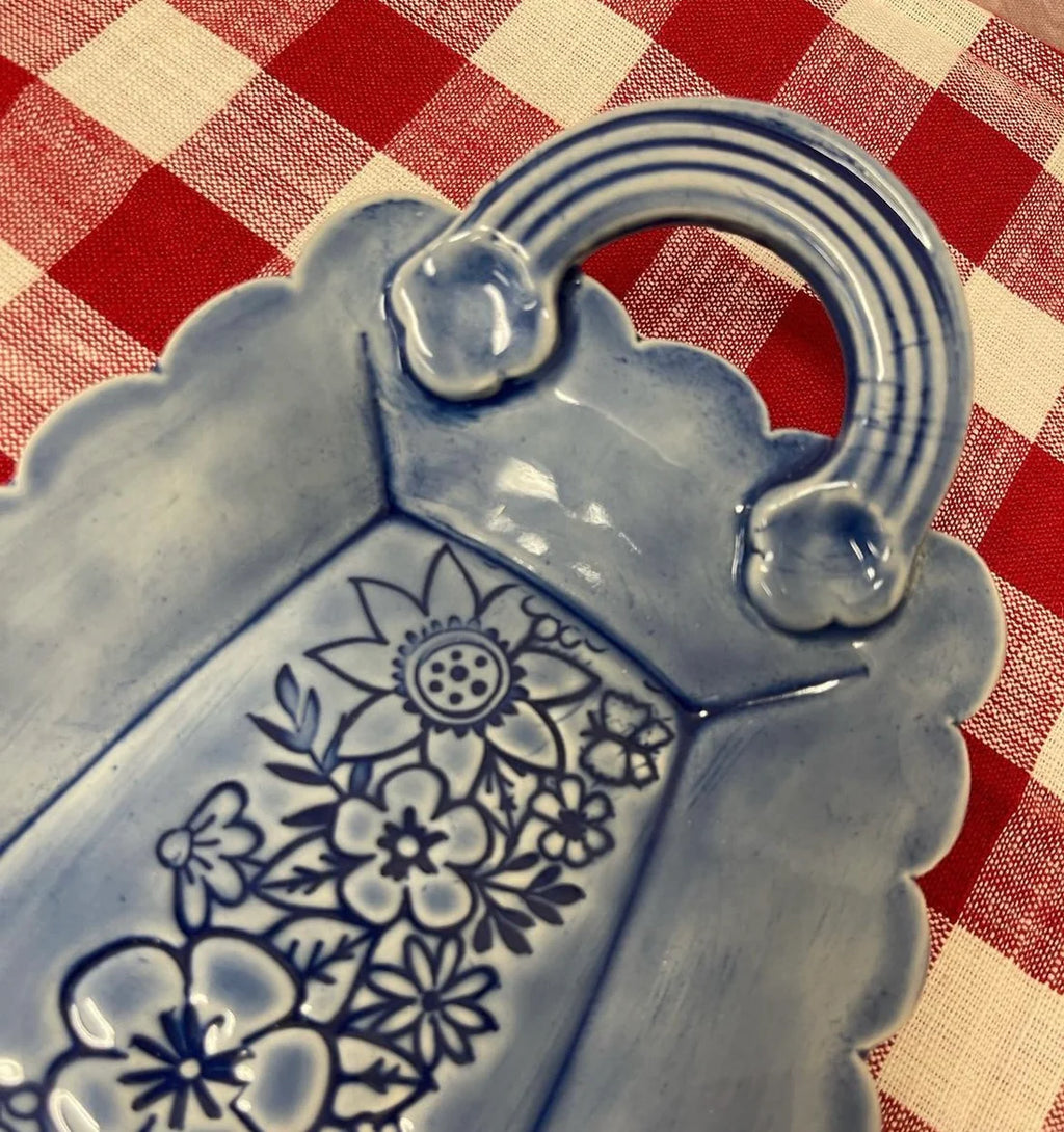 Handle Stamp and Clay Cutter - 3" center to center