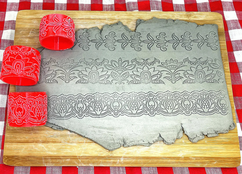Henna Lace Pottery Roller