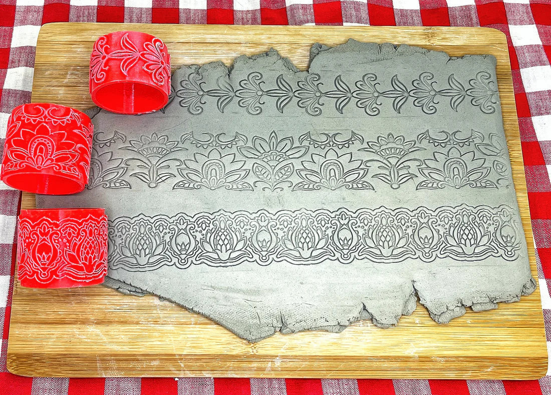 Henna Lace Pottery Roller