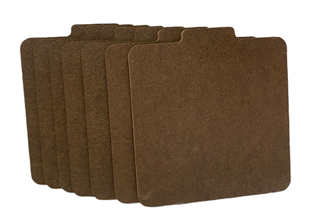Set of 10 Extra Square Inserts 6.5" (Dirty Girls)