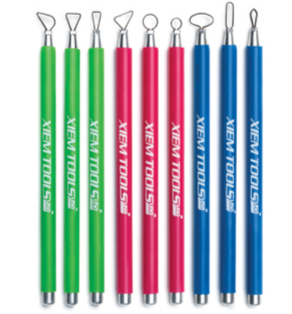 Mini Ribbon Sculpting Tool Set D (9 tools)