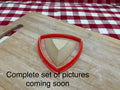 Plain edge, Clay Cutters for GR Pottery Forms "Cuties", set of 5