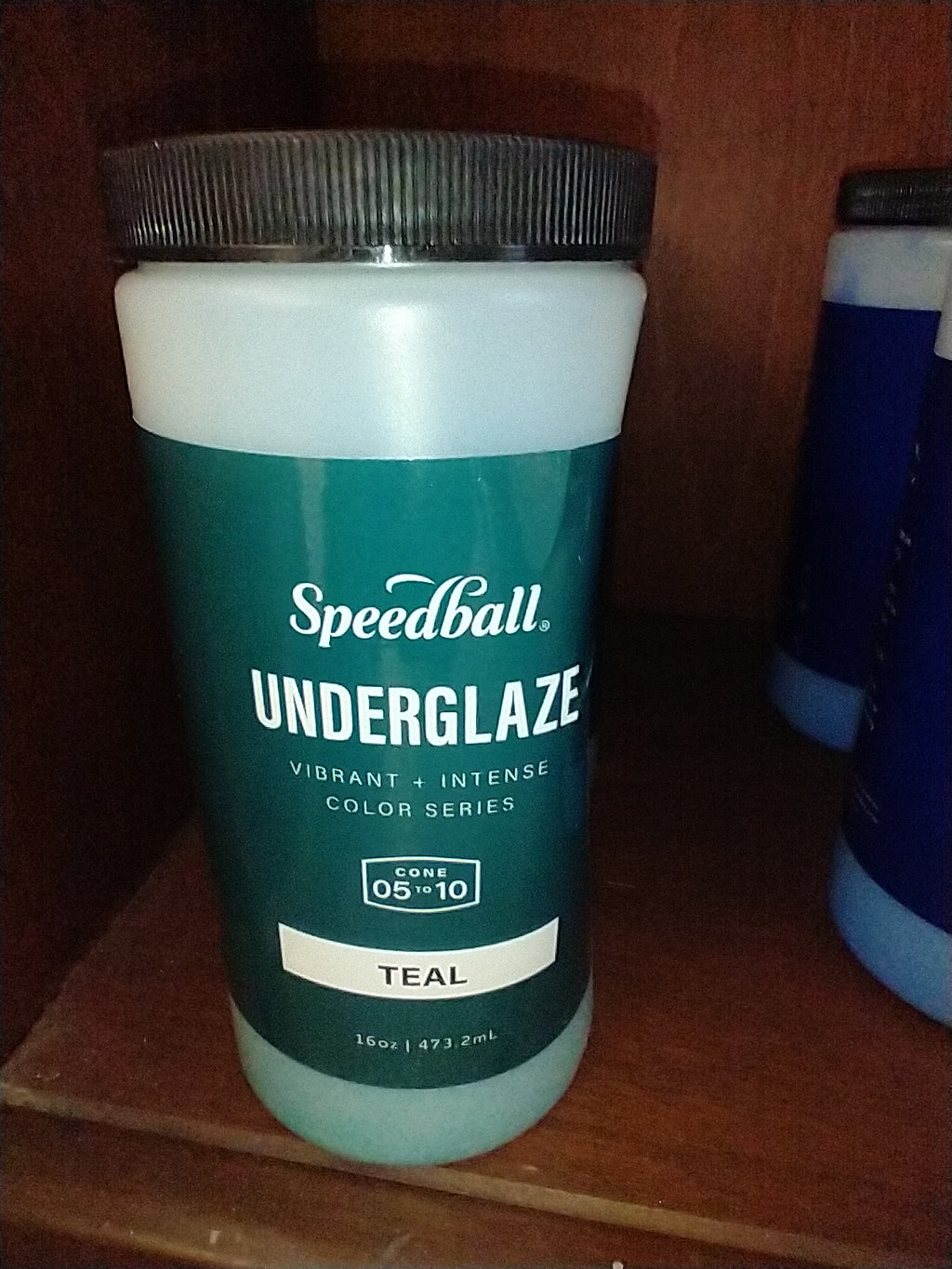Teal underglaze