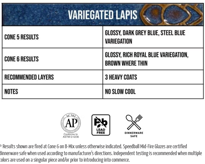 Variegated Lapis